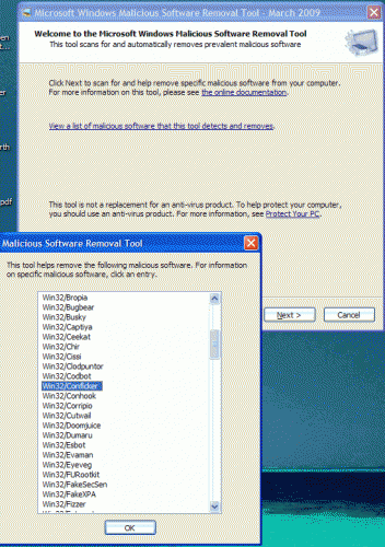 MRT Conficker