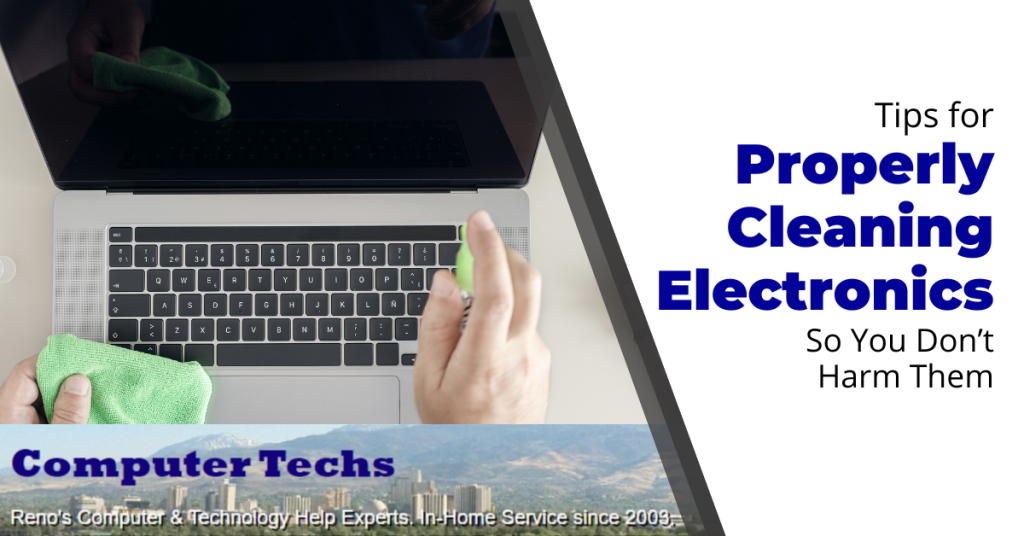 Tips for Properly Cleaning Electronics So You Don't Harm Them