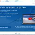 How to get Windows 10 for free offer