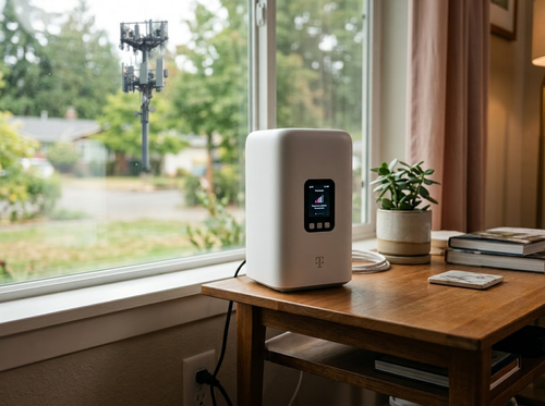 Home tower to 5G Home Internet device